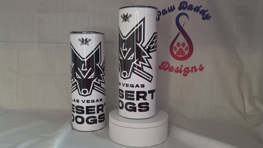 Las Vegas Desert Dogs Tumbler